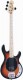 Elektrická baskytara Vintage EST96 Active Series,Sting Ray Style, Sunburst 
