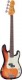 Elektrická baskytara Vintage ICON Series V4, Distressed Sunset Sunburst 
