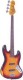 Elektrická baskytara Vintage ICON Series VJ96 Fretless, Distressed Sunset Sunburst 